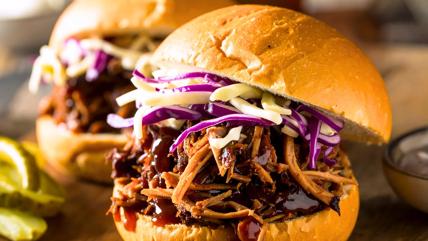 Slow-Cooked Sliders with Ready-To-Pull BBQ Pork Shoulder